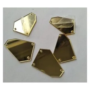 30 piezas de espejo acrílico irregular para coser en_2