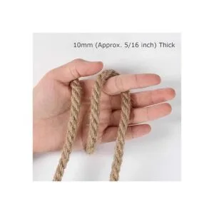 Tenn Well Cuerda de yute de 50 pies de 0.394 in cuerda de_2