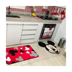 J.Ehonace Alfombra de baño de Mickey Mouse alfombra de_3