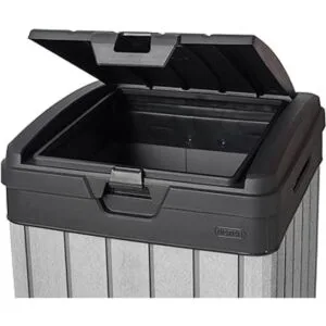 Keter Rockford Bote de basura de resina de 38 galones con_3