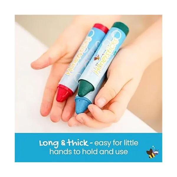 Honeysticks Crayones de baño para niños pequeños y niños_6