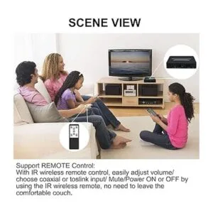 Dingsun Convertidor óptico a RCA convertidor de audio_4