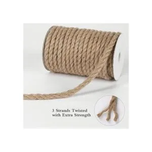 Tenn Well Cuerda de yute de 50 pies de 0.394 in cuerda de_3