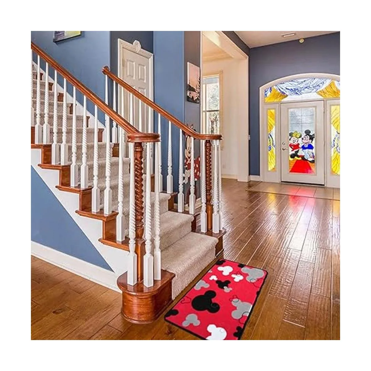 J.Ehonace Alfombra de baño de Mickey Mouse alfombra de_4