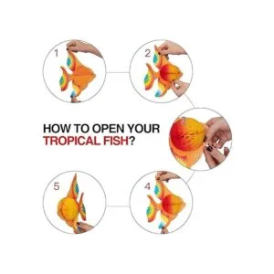 90shine Suministros para decoración de fiestas de peces_5