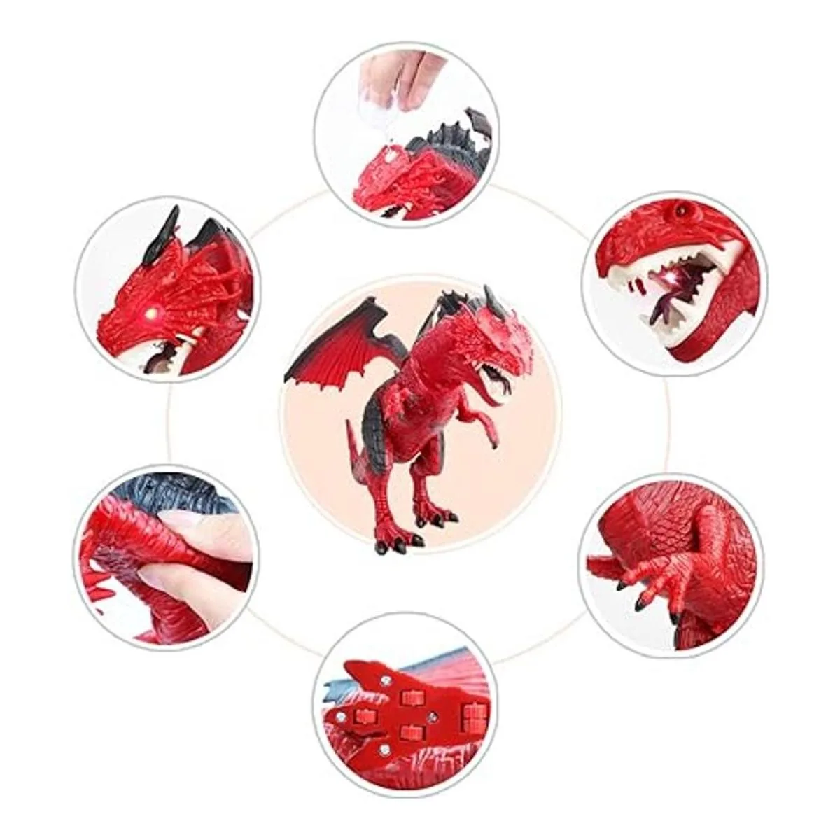 Dinosaurios Niños Juguetes de RC betheaces dinosaurios_6