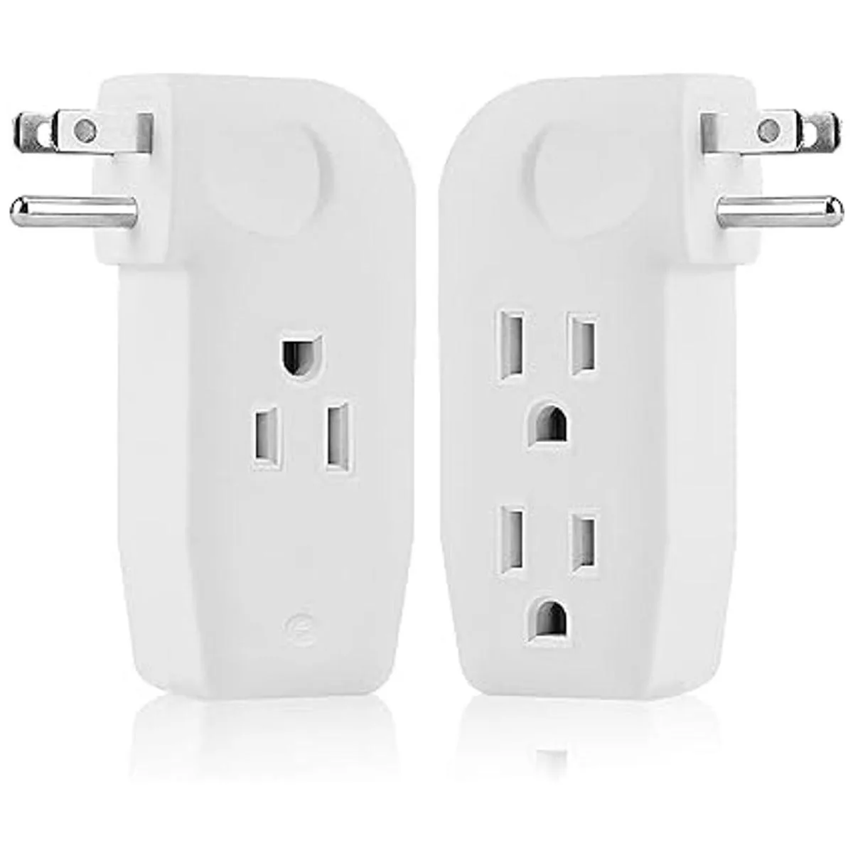 Adaptador divisor vertical de pared de 3 vías con enchufe_2