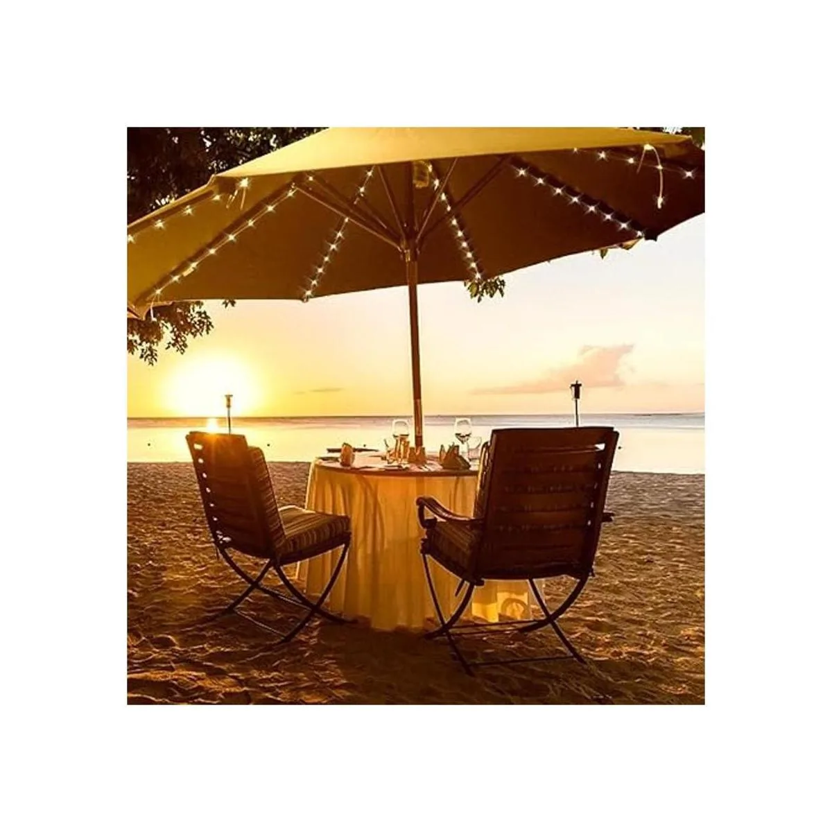 Luces de sombrilla de patio 8 modos de iluminación 104_4