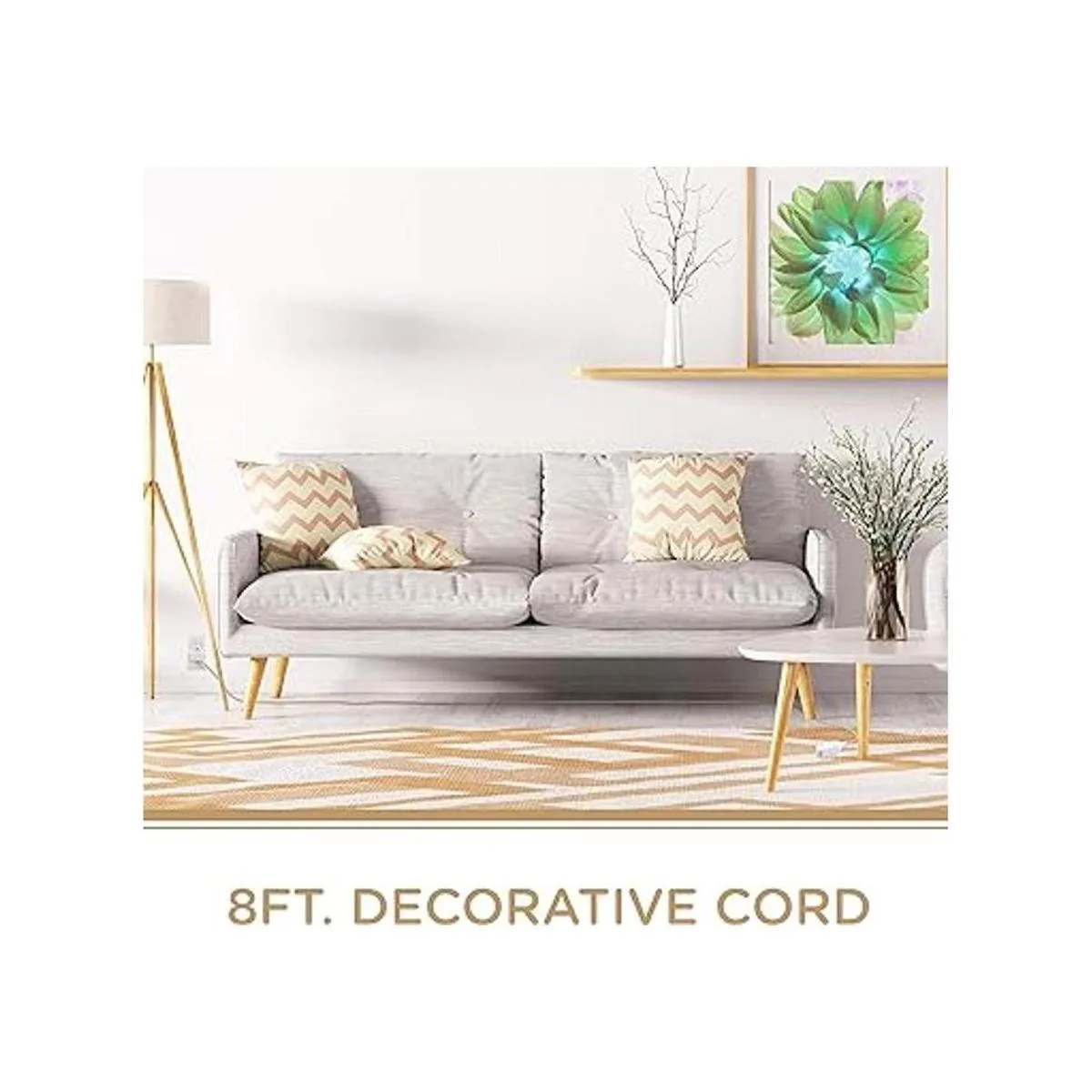 Cordinate Designer 41891 Cable de extensión de 3 tomas_3