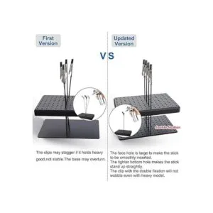 GJJC09B Juego de 1 base de soporte de pintura y 20 piezas_4