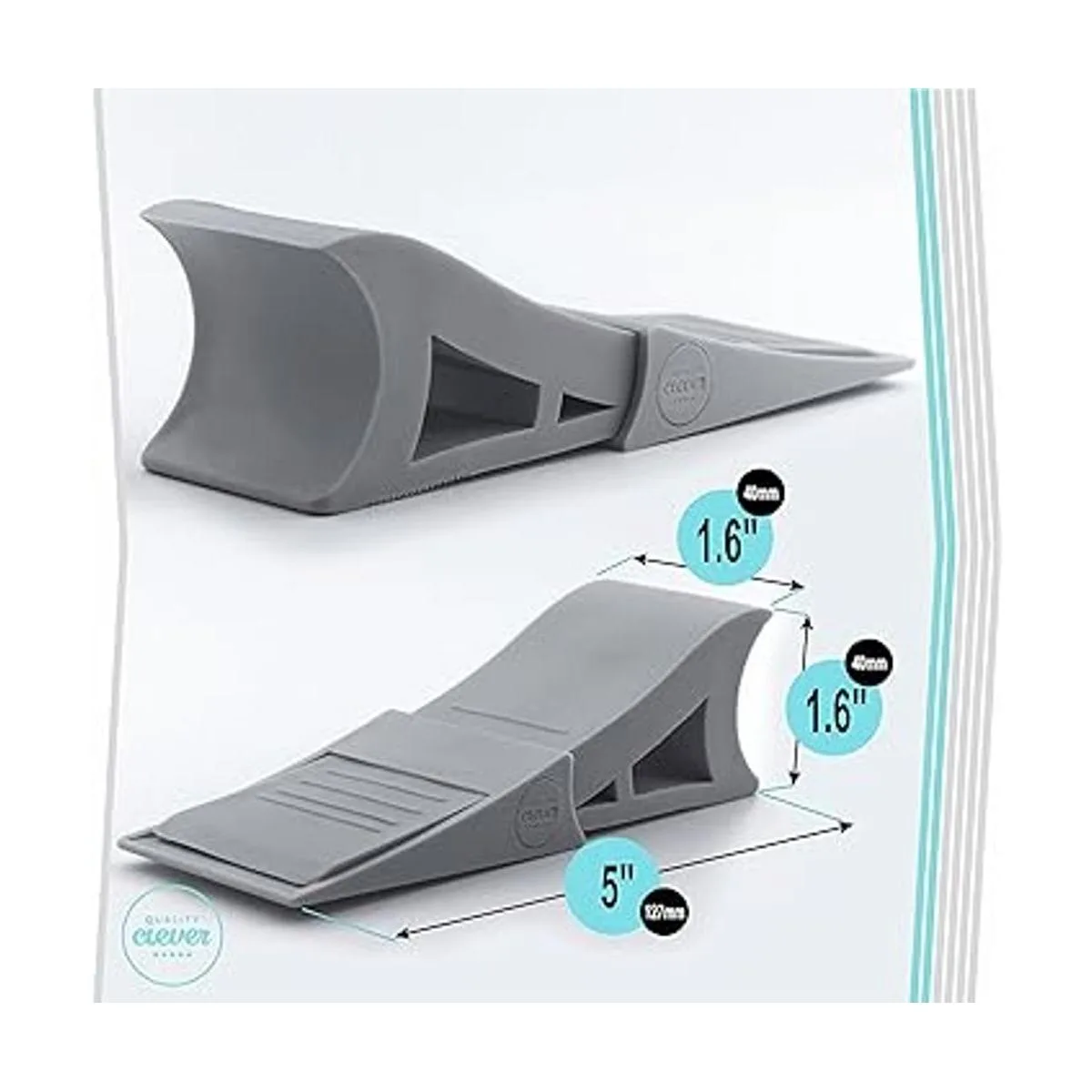 Tapón de goma resistente para puerta Cuña de puerta de_3