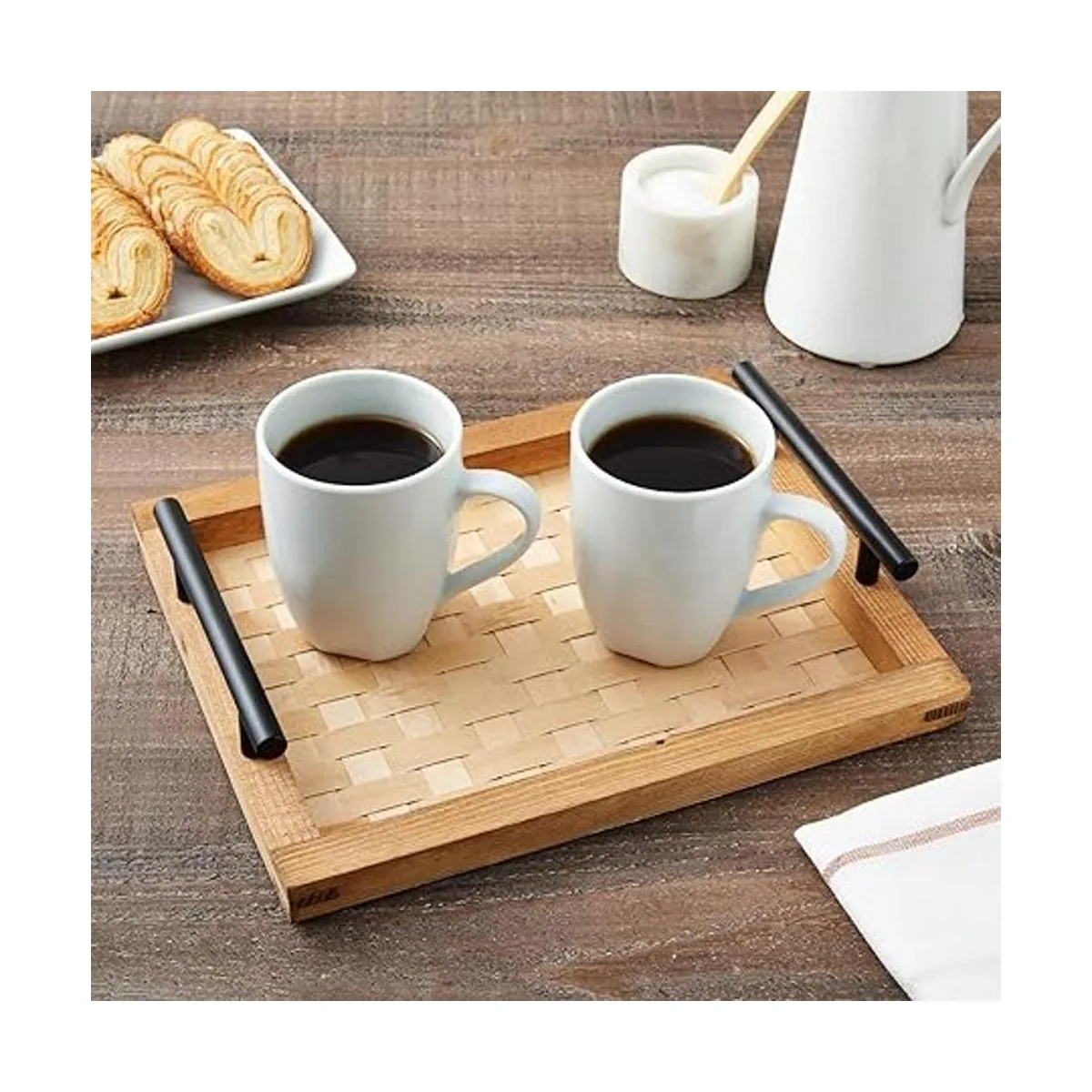 Juvale Bobina de caña plana delgada 58 pulgadas de ancho_3