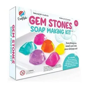 Kit de fabricación de jabón con piedras preciosas gran_1