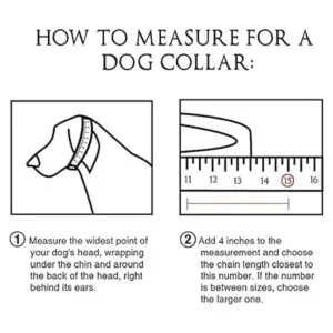 GZMZC Collar de cadena para perro oro de 18 quilates_7