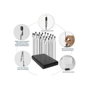 GJJC09B Juego de 1 base de soporte de pintura y 20 piezas_5