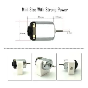 EUDAX Kit de 18 motores de corriente continua mini motor_3