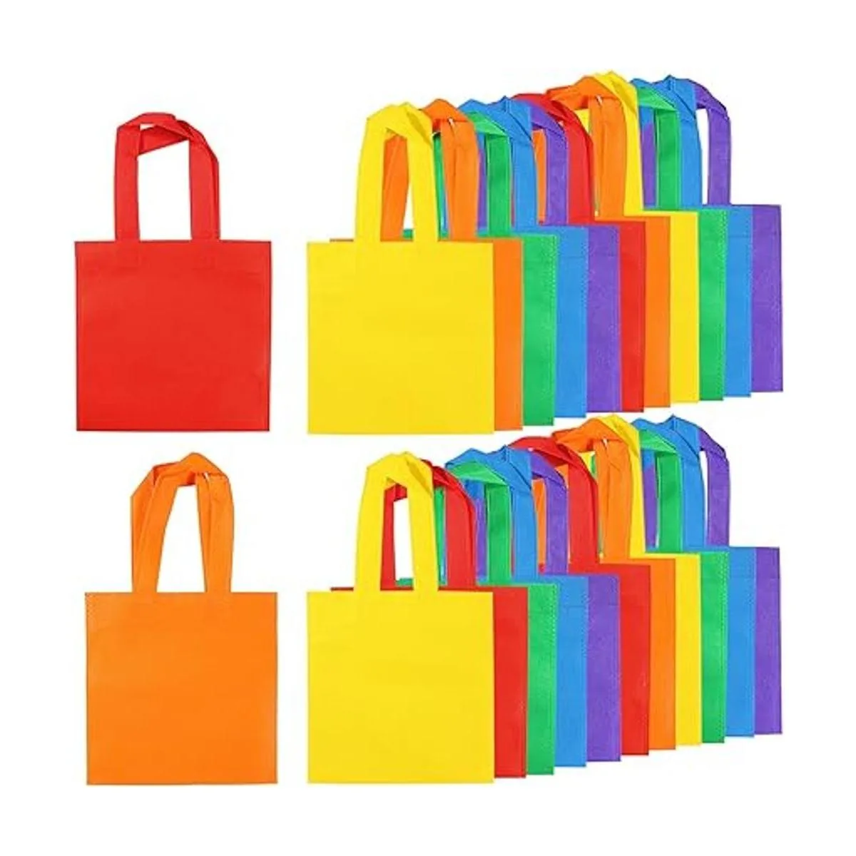 Aneco 30 bolsas no tejidas de 8 x 8 pulgadas bolsas de_3