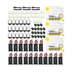 EUDAX Juego de 18 motores de CC mini motor eléctrico de_1