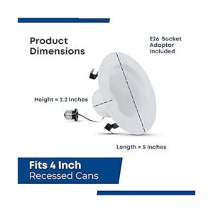 Feit Electric Downlight LED empotrable de 4 pulgadas_5