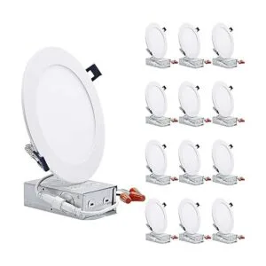 TORCHSTAR Paquete de 12 focos LED de 12 W delgados_1