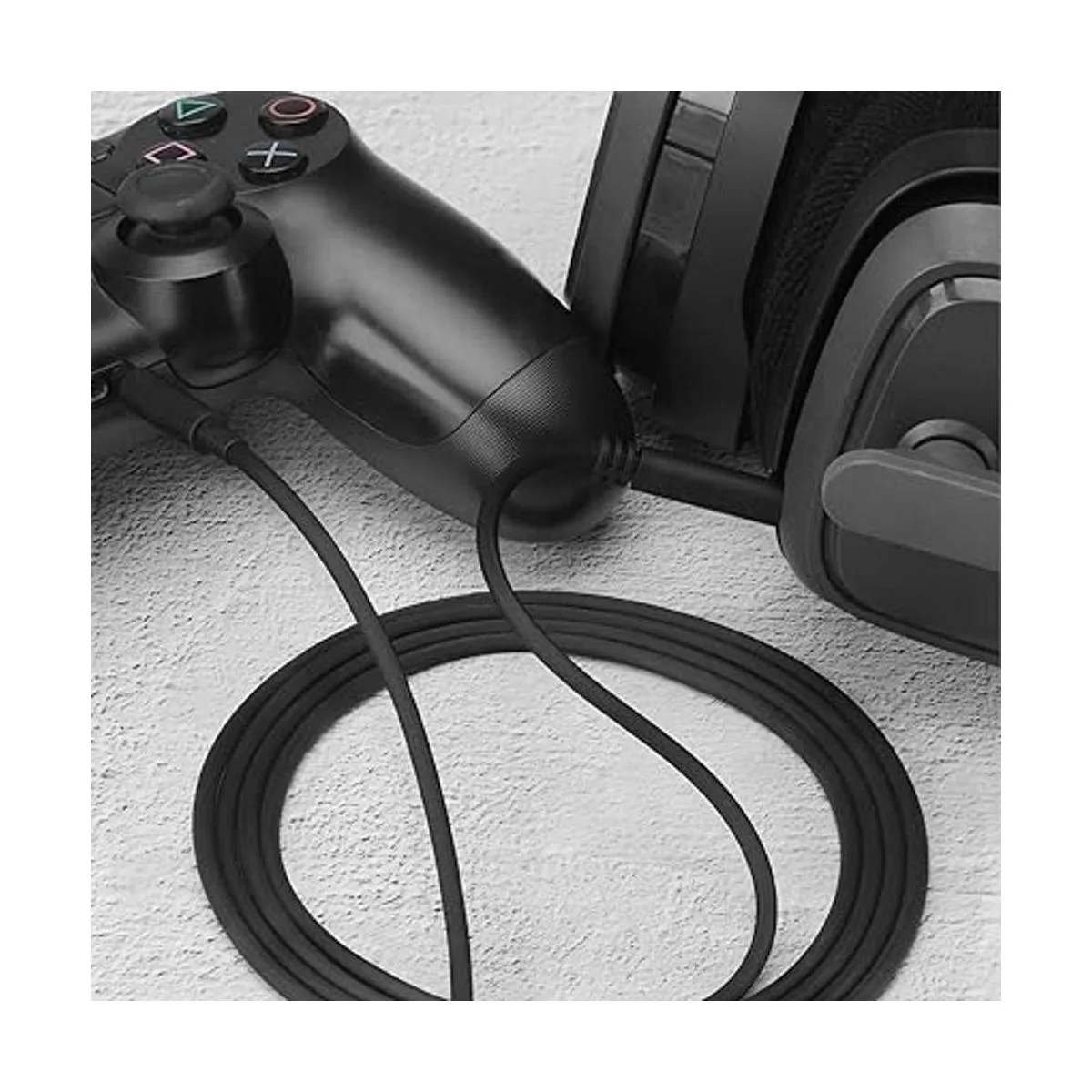 Geekria QuickFit Cable de audio compatible con Astro A40_4