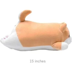 Shiba Inu Almohada de peluche para perro diseño de Corgi_3