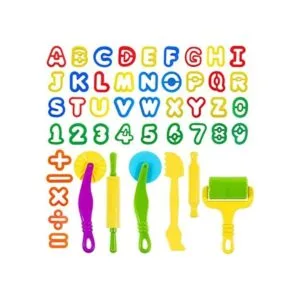 Oun Nana Herramientas de masa para jugar cortadores de_1