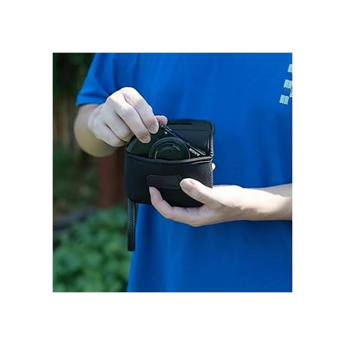 JJC Funda compacta de neopreno para cámara digital Sony_3