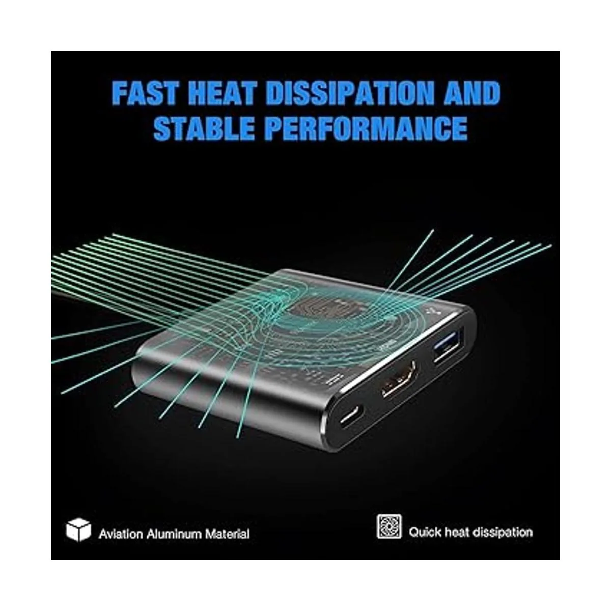 Switch HDMI adaptador Hub dock 4K USB tipo C a HDMI_3