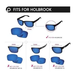 PapaViva Lentes de repuesto para Oakley Holbrook OO9102_2