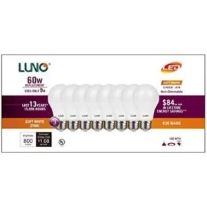 LUNO Bombilla LED A19 no regulable 9.0 W equivalente a_2
