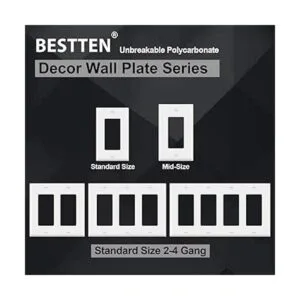 BESTTEN Decor Placa de pared 20 unidades tamaño_4