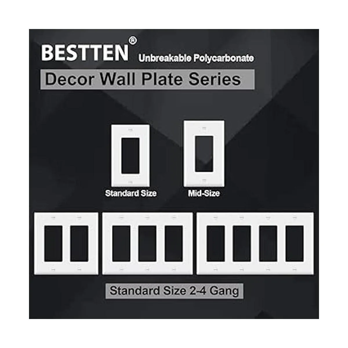BESTTEN Decor Placa de pared 20 unidades tamaño_4