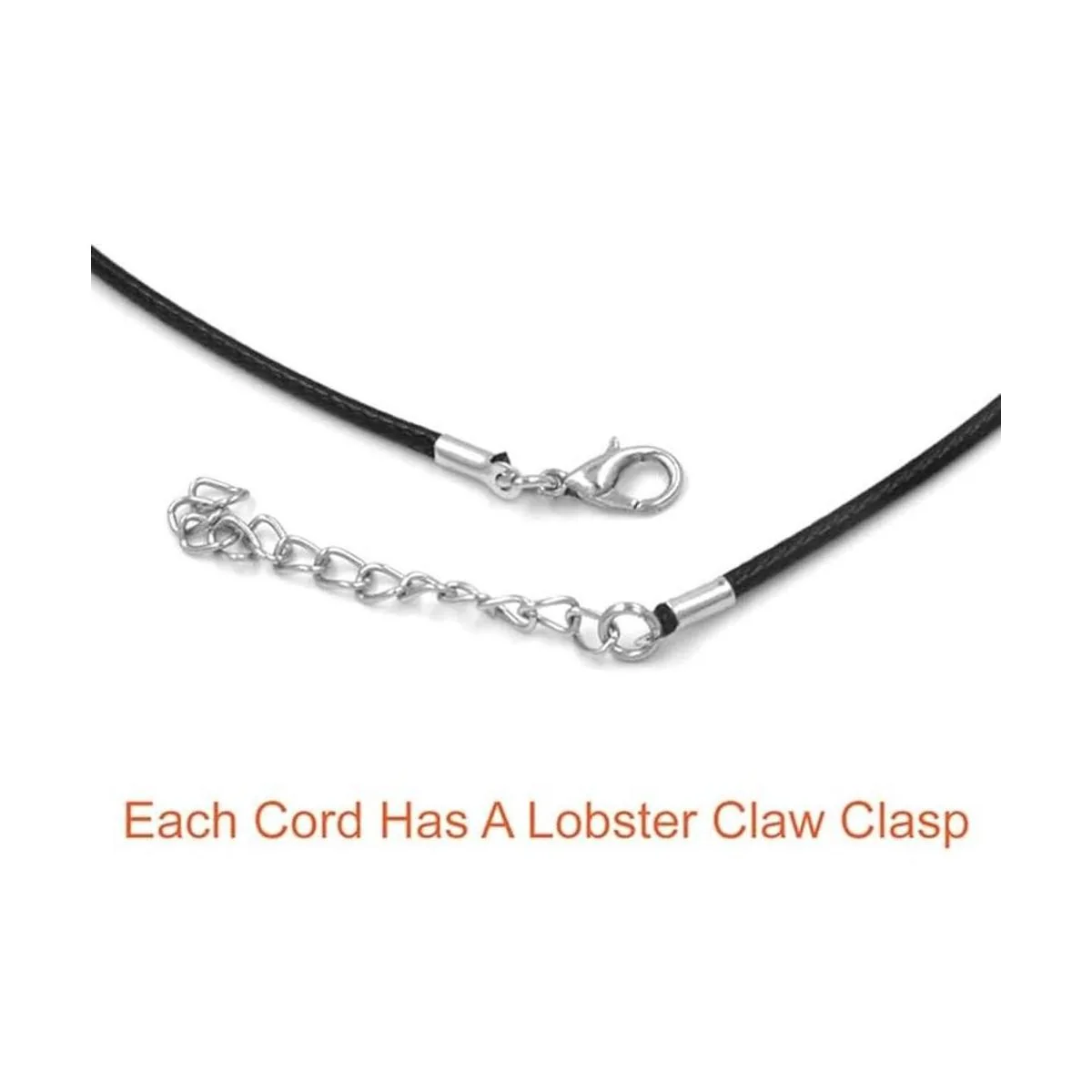 Paxcoo 120 piezas de cordón de collar con cierre de_4