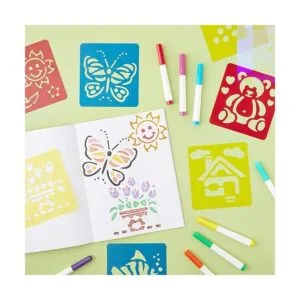 Plantillas de dibujo paquete de 54 plantillas de plástico_2