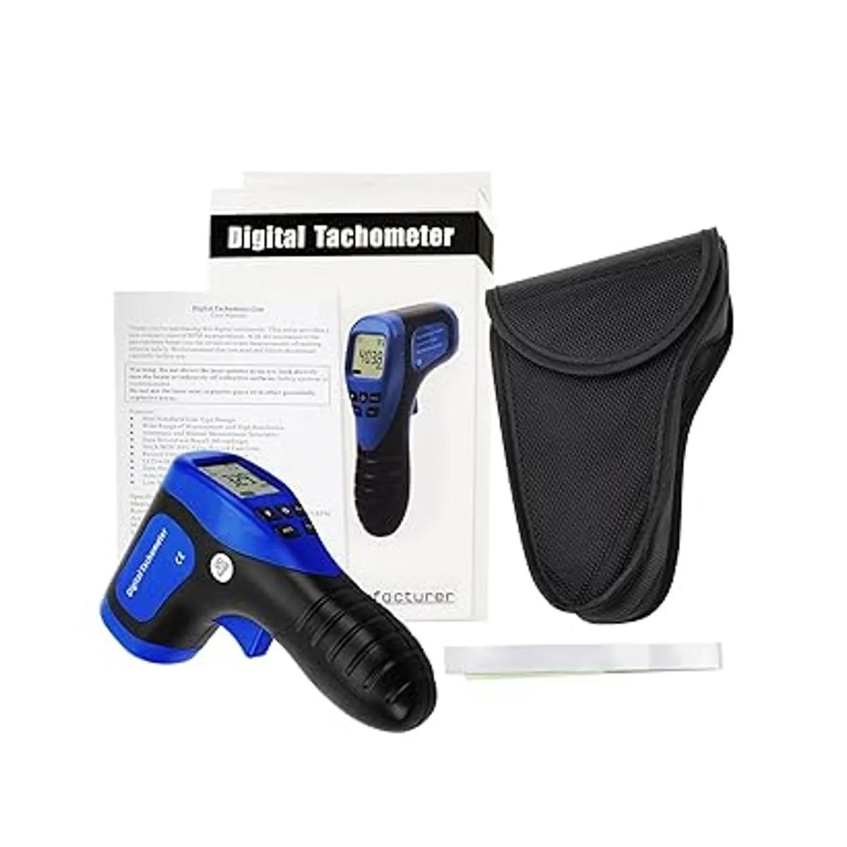 Tacómetro digital de mano sin contacto con foto medidor_2