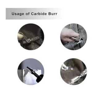 Juego de 5 piezas de rebabas de carburo JESTUOUS de 14_4