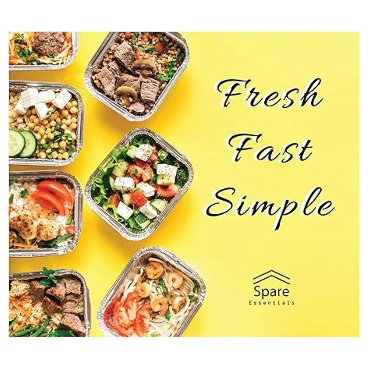 Paquete de 55 sartenes pequeñas de aluminio con tapas_2