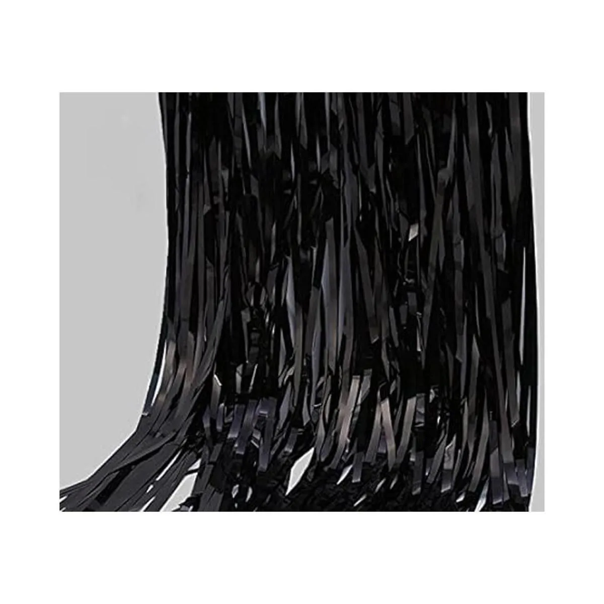 Artfen Cortinas metálicas con flecos para decoración de_4