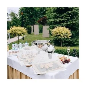 FOOEN Paquete de 6 fundas de malla para picnic al aire_3