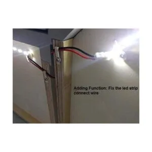 Paquete de 100 soportes de montaje de tira LED pinzas_3