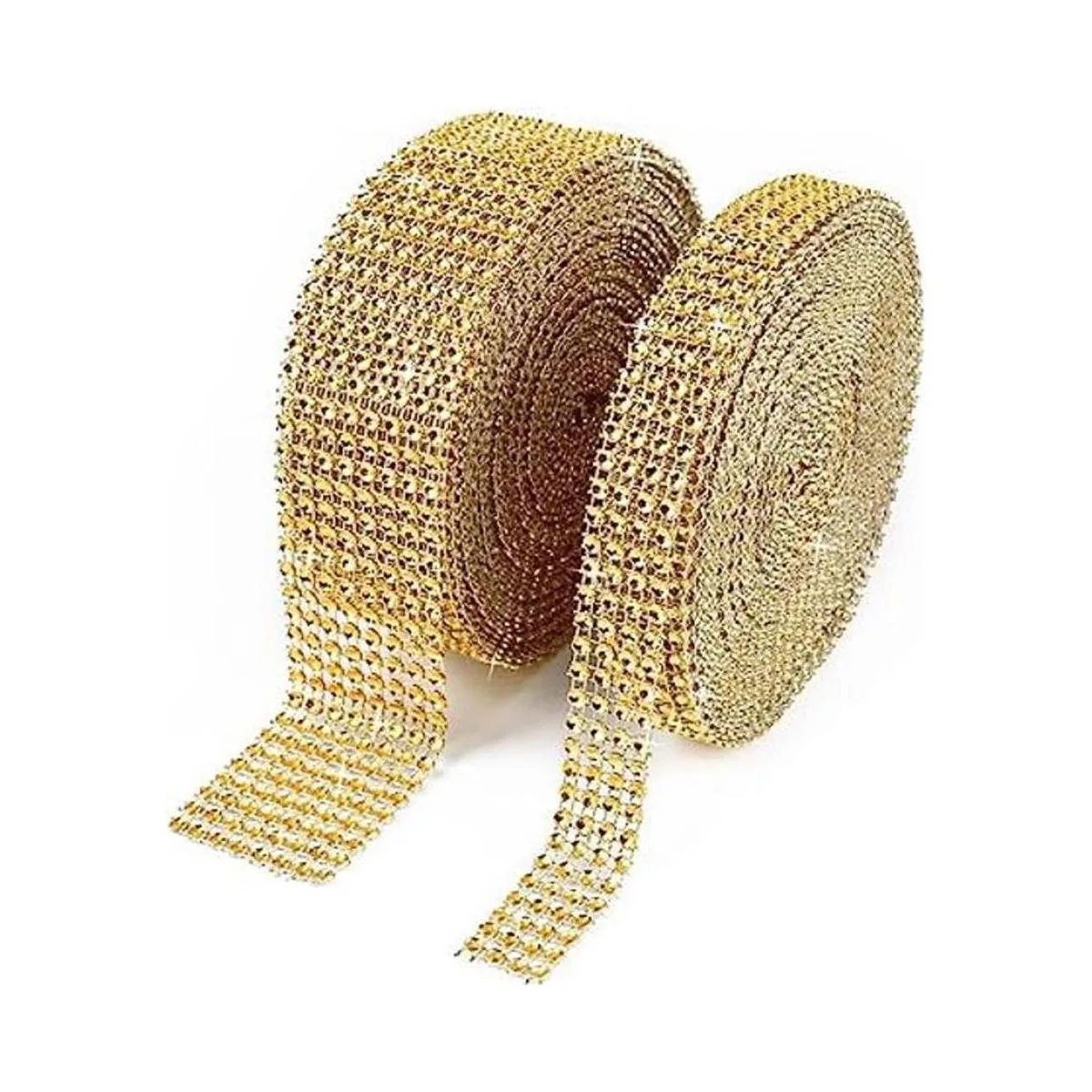 BTSDhome Cinta dorada con diamantes de imitación de 2_1