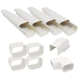 Kit de cubierta decorativa de PVC de 4 pulgadas y 14 pies_1