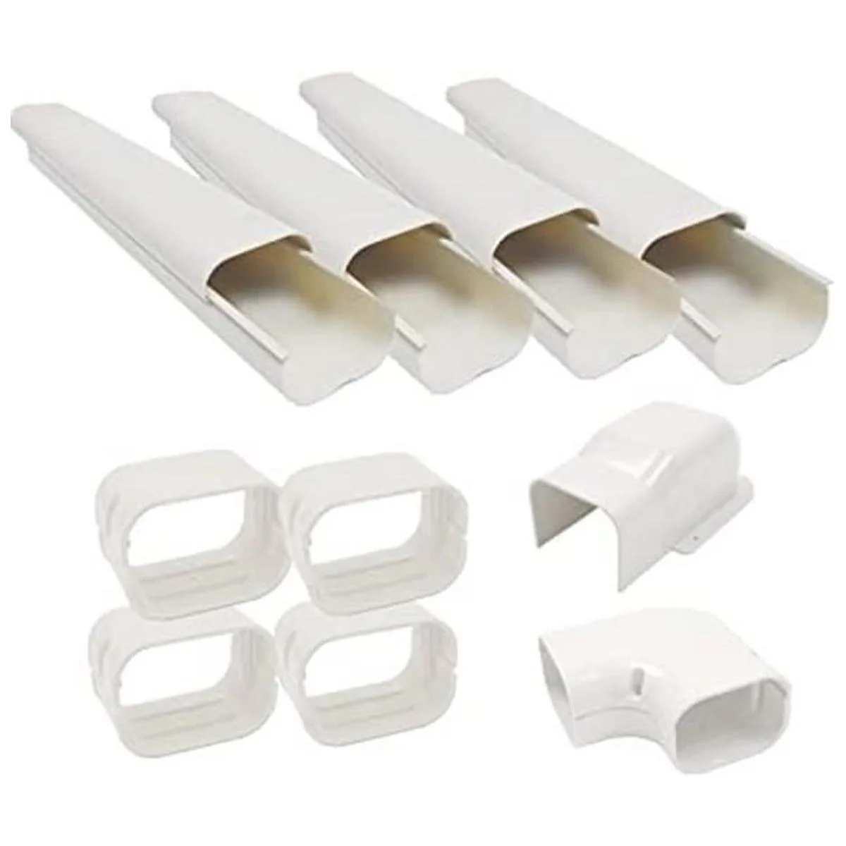 Kit de cubierta decorativa de PVC de 4 pulgadas y 14 pies_1