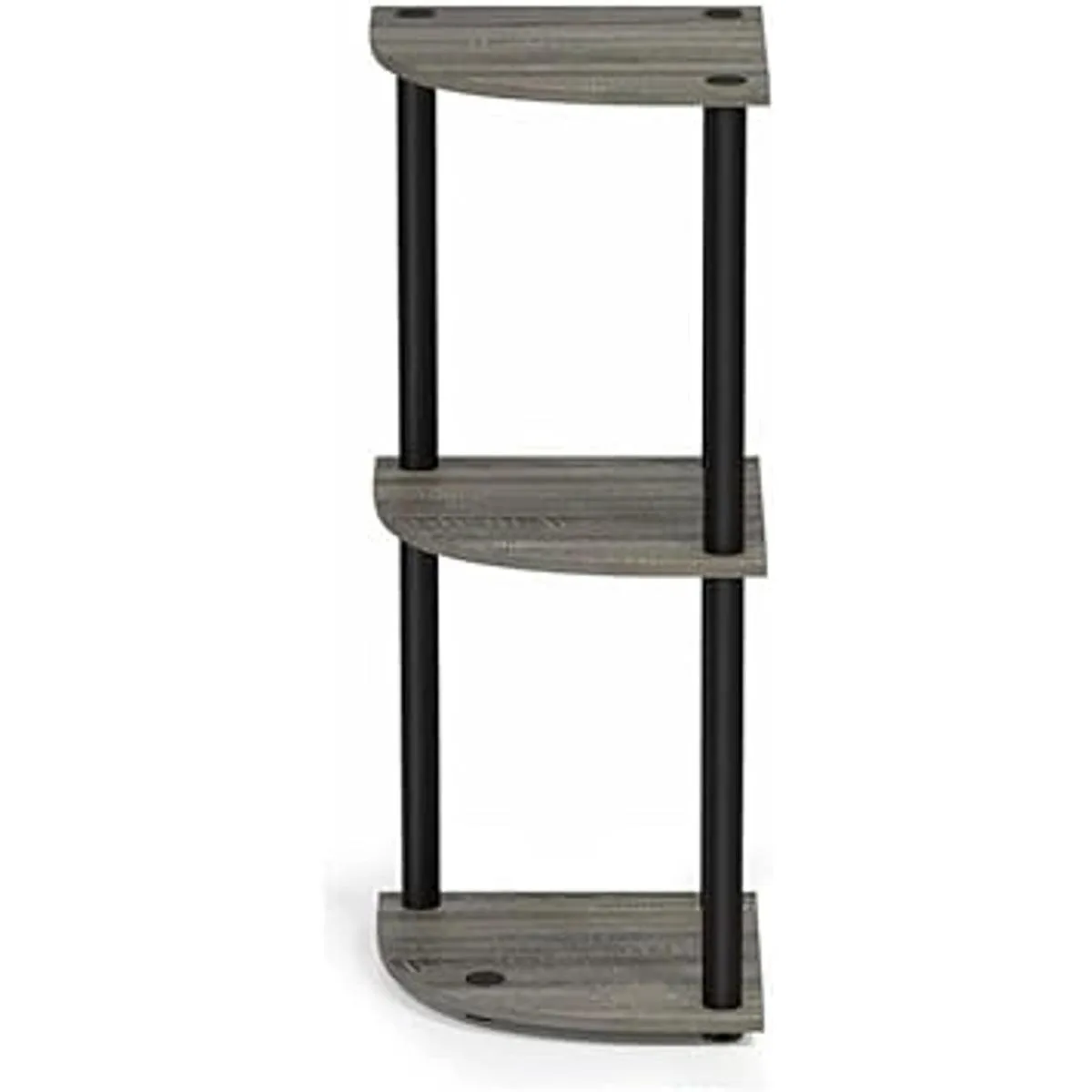 Furinno TurnnTube Estantería esquinera de 3 niveles_2