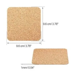 Hotop 60 posavasos autoadhesivos de corcho para posavasos_2
