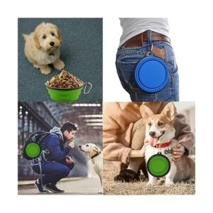Cuencos grandes plegables para perros de 34 onzas_2
