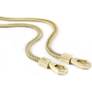 Bolsa plana de hierro accesorios de correa de cadena_1