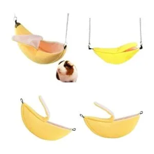 ISMARTEN Hamaca de plátano para cama de hámster hamaca_3