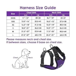 Lukovee arnés de seguridad para perro con cinturón de_6